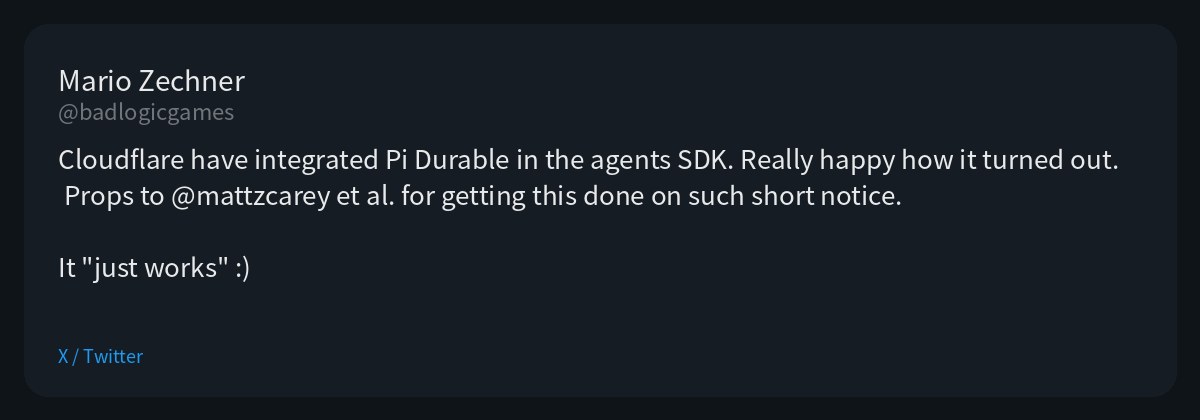 Pi Durable Cloudflare