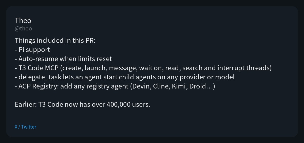 T3 Code PR