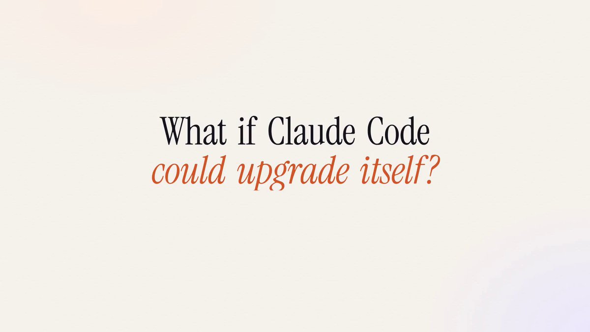 Claude Code self-authoring mods