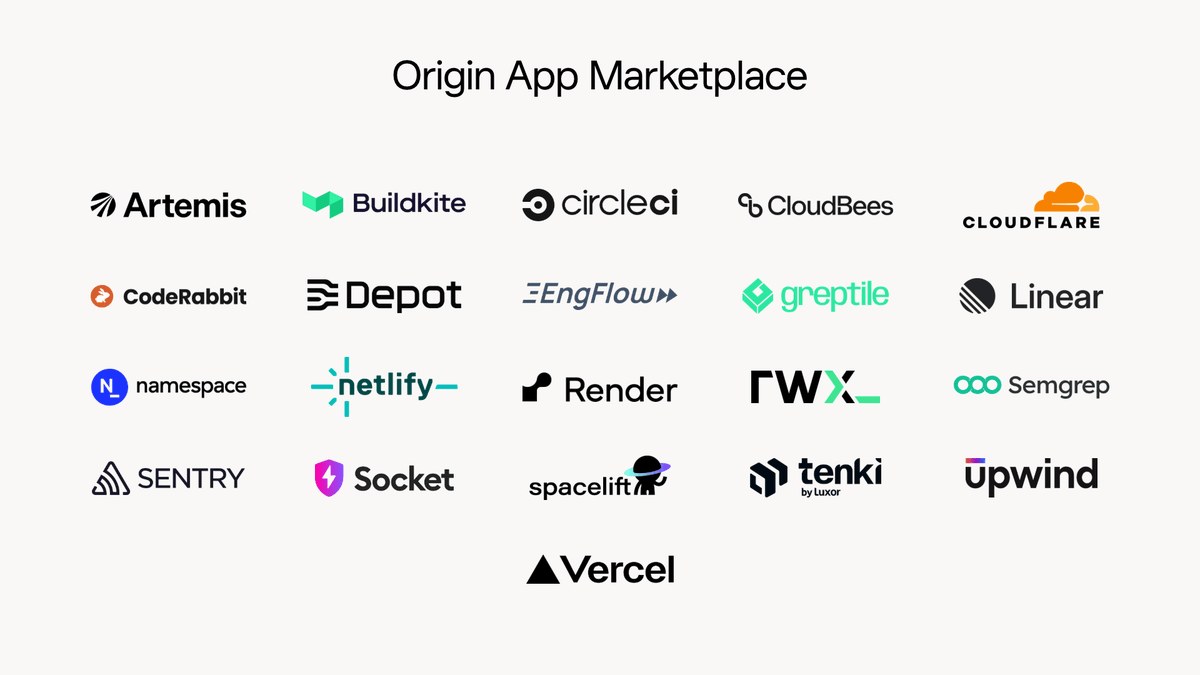 Cursor Origin integrations