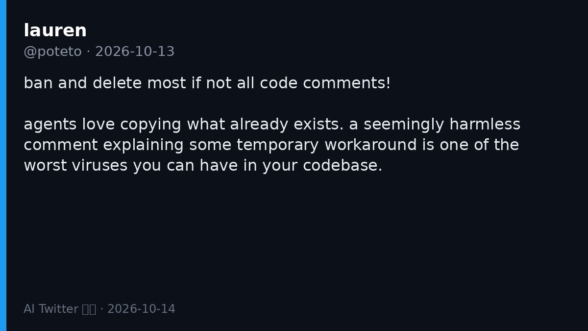 poteto ban code comments