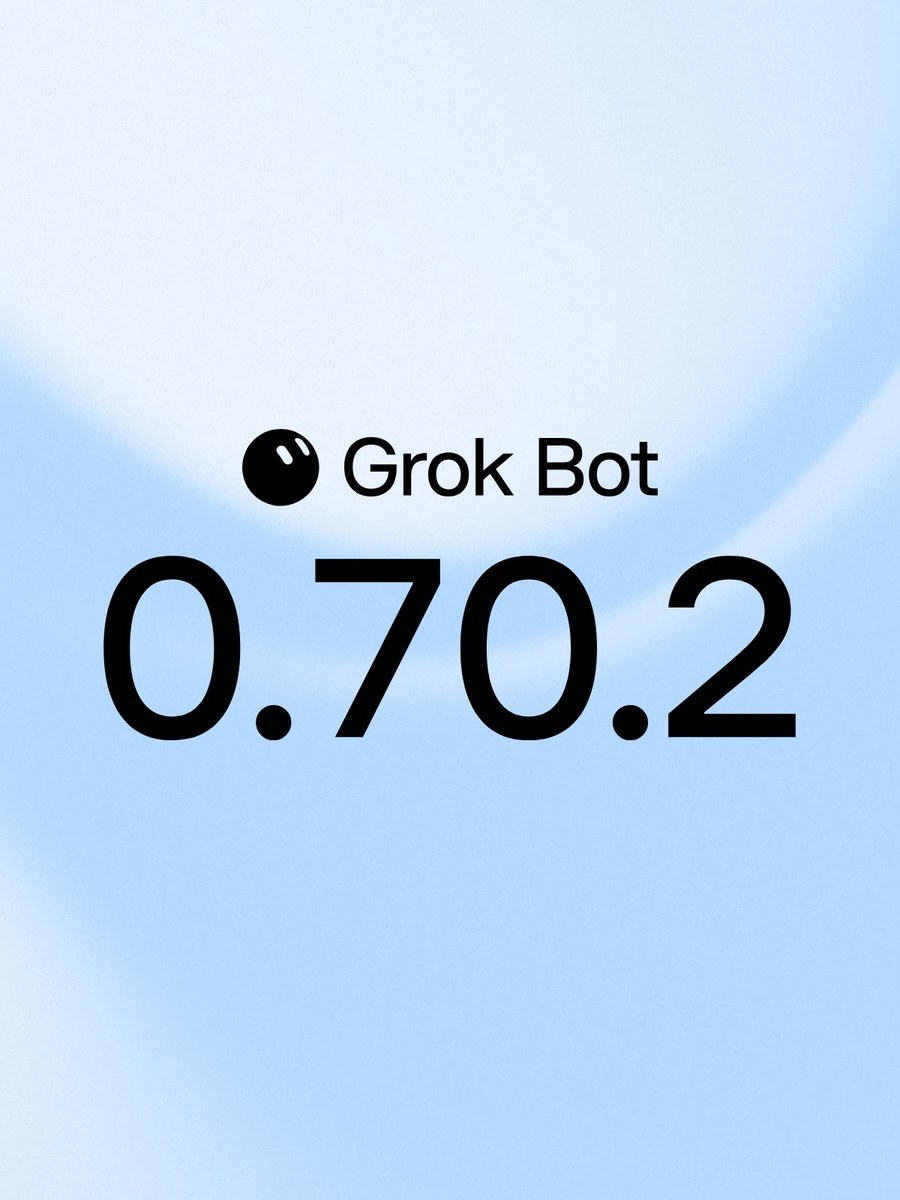 Grok Bot 0.70.2 email