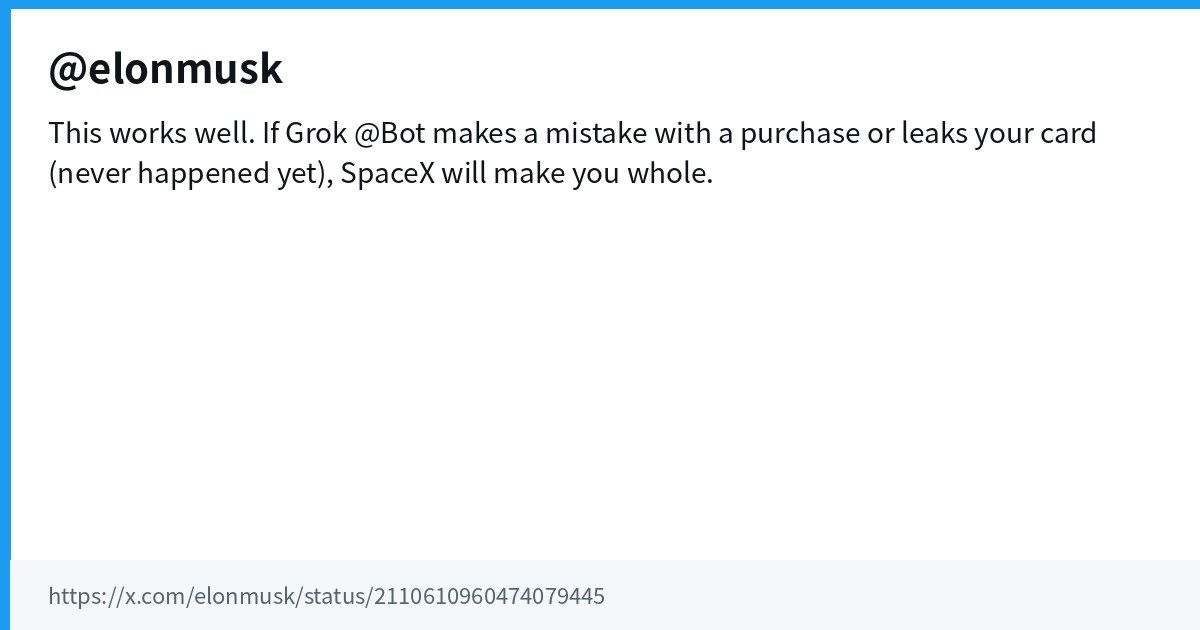 Grok Bot purchase guarantee