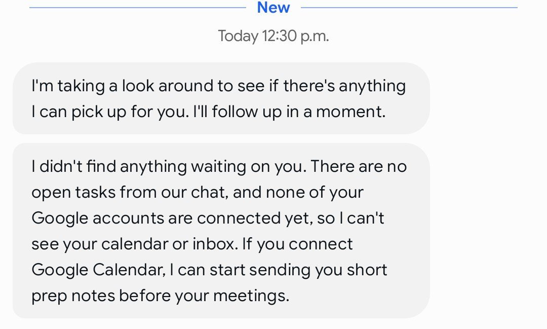 A message Grok Bot sent on its own