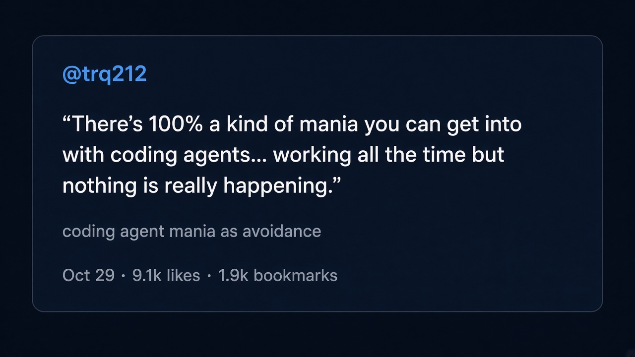 Thariq coding agent mania